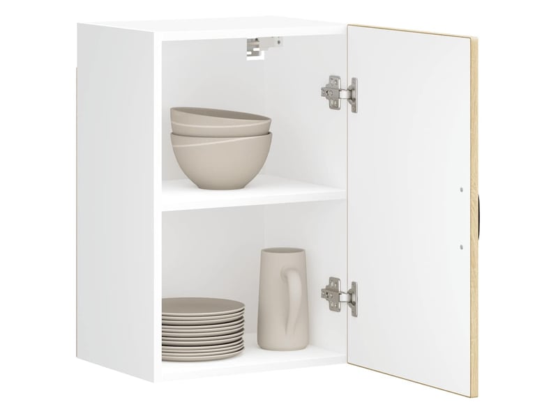  Meuble de rangement, armoire murale de cuisine lucca chêne sonoma  - Conforama B