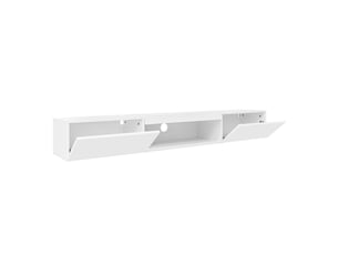 Meuble tv coloris blanc 160 cm MODENVIE