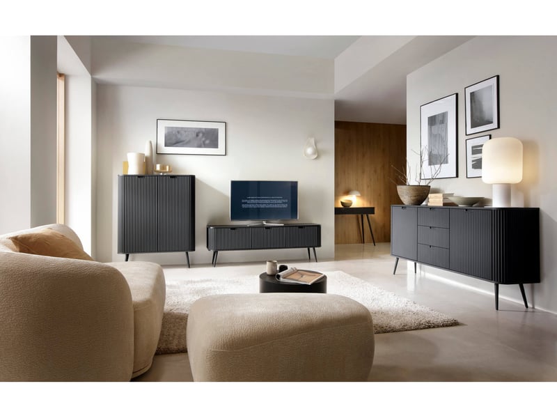  Velina - meuble tv 3 portes 168cm  - Conforama C