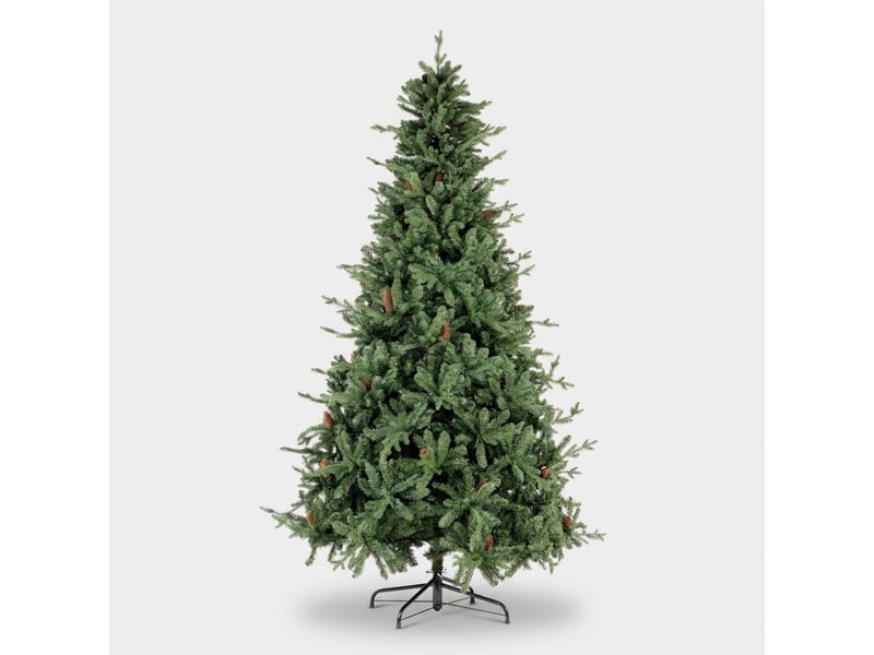  Sapin de noël artificiel 210 cm touffu fernow  - Conforama A