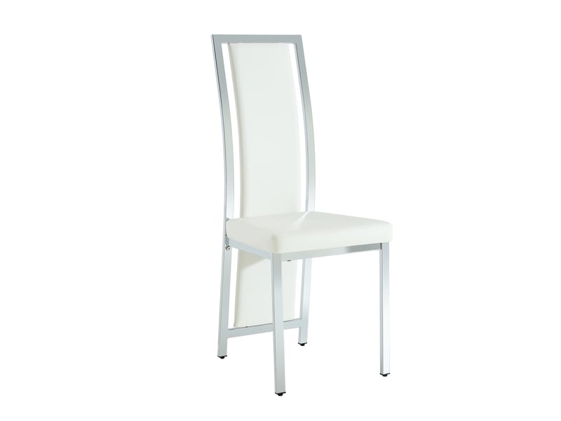Lot de 2 chaises de salle à manger à dossier haut 109 cm evryae - Conforama A