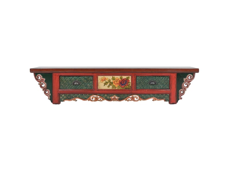  Meuble bas en bois multicolore 140x30x30 cm h  - Conforama C