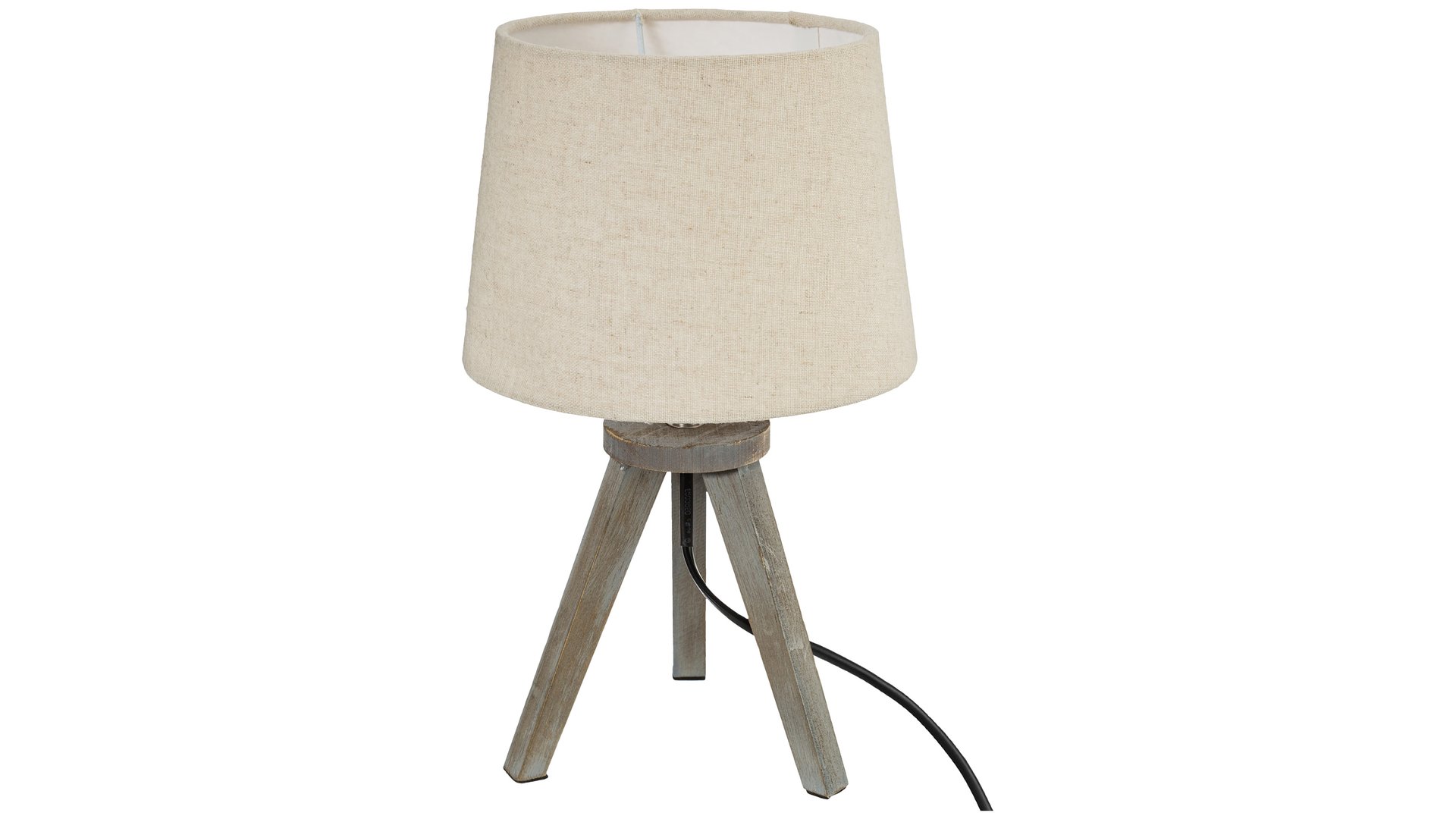CONFORAMA Lampe en bois 30.5 cm TRP MINI coloris beige