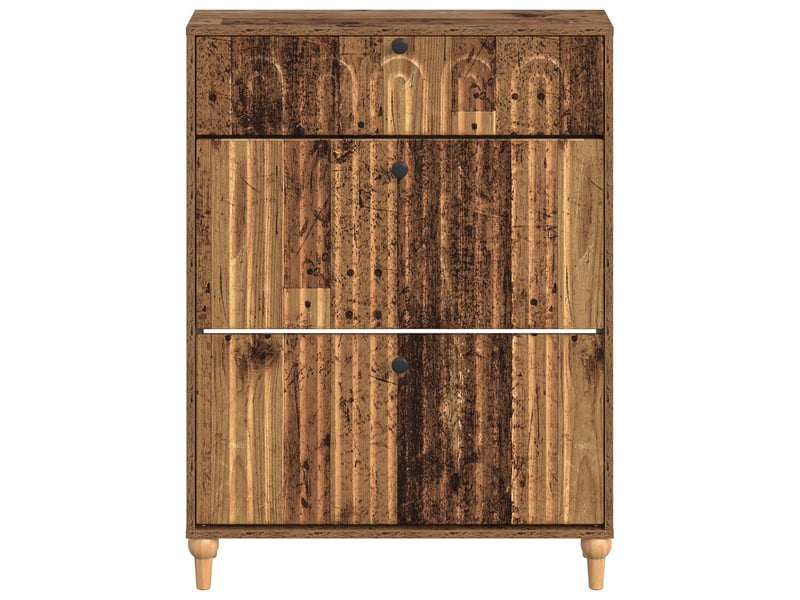  Meuble à chaussure, cabinet à chaussures alkmaar 78x24x103 cm bois d'ingénierie shl4999  - Conforama D
