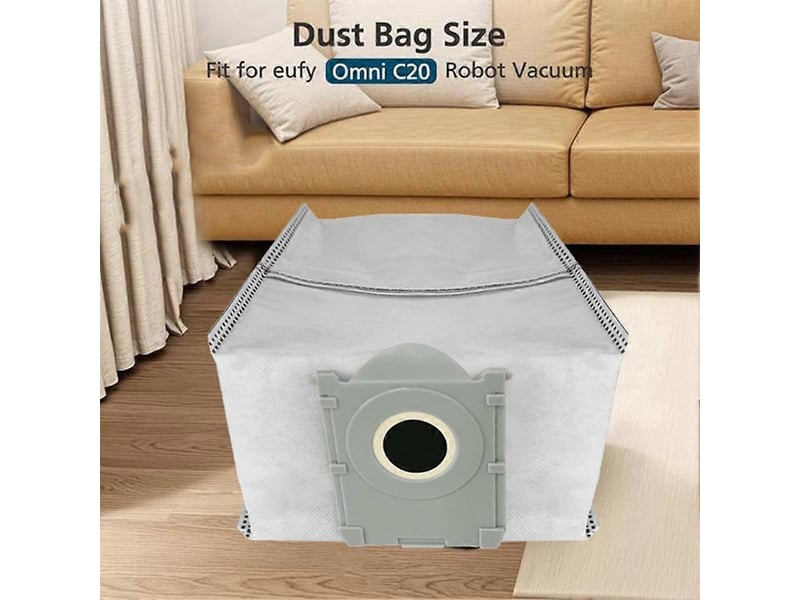 Vacuum dust bag for ecovacs deebot t50 maxt50 prot50 omnit50 pro omnit50 max pro omni replacement parts 6pcs - Conforama D