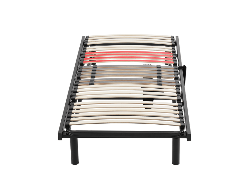 Sommier électrique 90x200 cm -lattes avec fermeté réglable - encastrable - collection relaxation PREMIUM - Conforama A