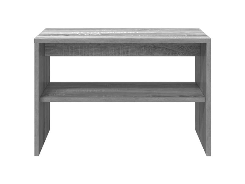  Meuble tv - banc tv - meuble de rangement sonoma gris 60x40x40 cm bois d'ingénierie  - Conforama E