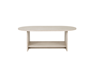 Table basse avec deux plateaux l110 cm - aster