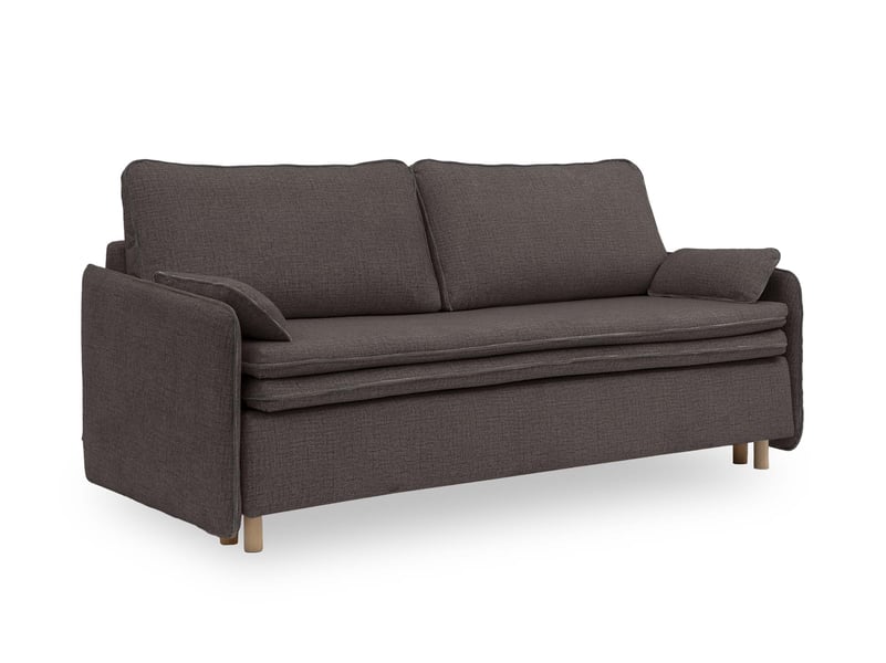  Sam, canapé 3 places convertible, marron Sam - Conforama A