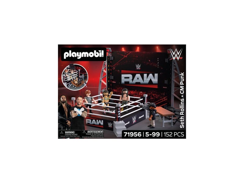  Coffret collector anneau de catch avec rampe et accessoires 152 pieces PL71956 - Conforama D