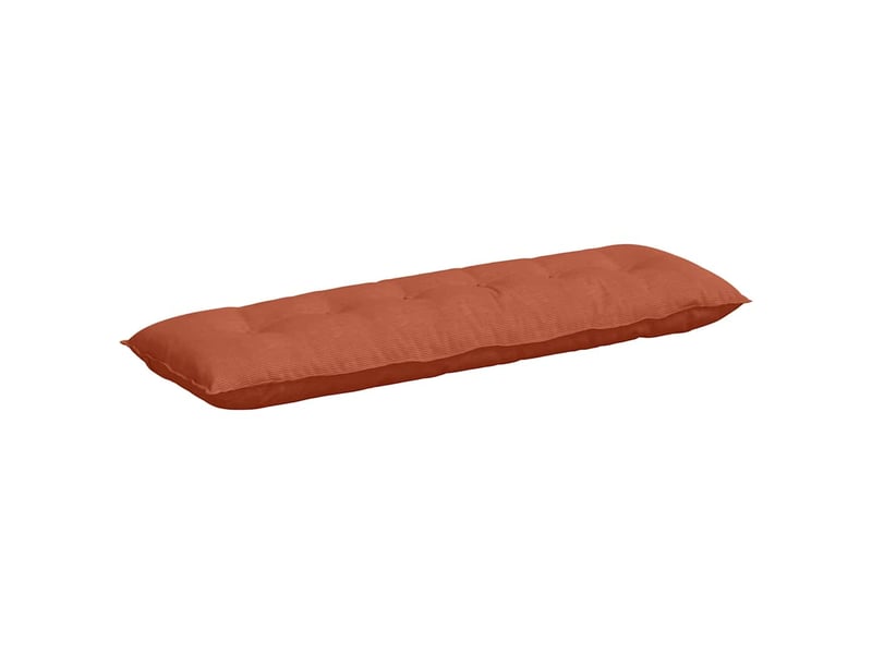  Coussin de dos, coussin de dossier rouge orange 160 x 50 cm tissu en velours côtelé cf55011  - Conforama A