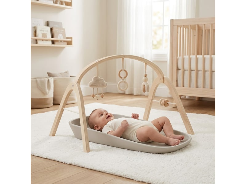  Matelas à langer interbaby en silicone - gris - lavable CAMBIADOR002-31 - Conforama B