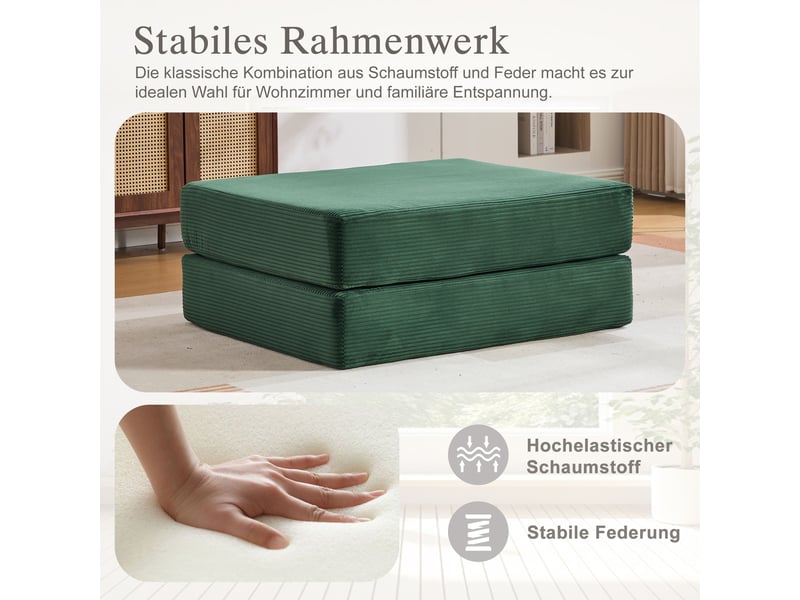  Chaise de compression en corde avec structure en métal robuste - conception ergonomique + rembourrage épais pour un confort durable. Incl. Poche HFSN-1227EM - Conforama E