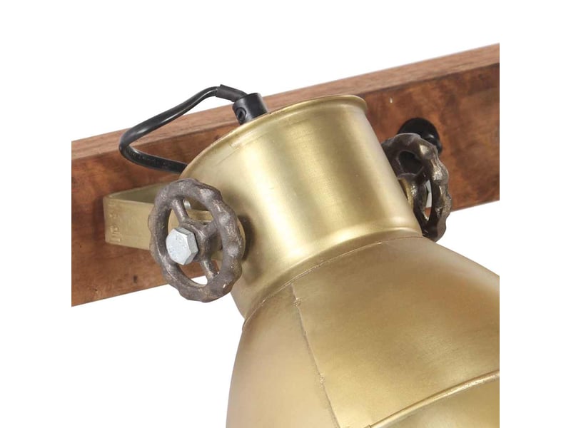  Lampe murale, applique murale industrielle laiton 90x25 cm e27  - Conforama E
