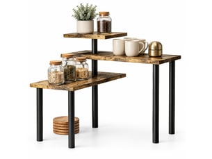 Etagère 40 cm coloris bicolore  