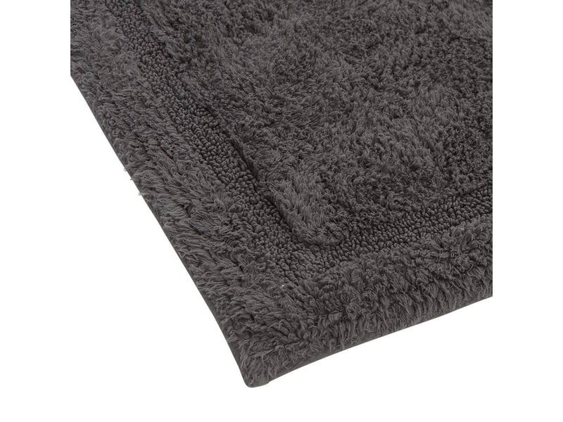  Tapis de bain fluffy colorama 50x75cm gris COLORAMA - Conforama D