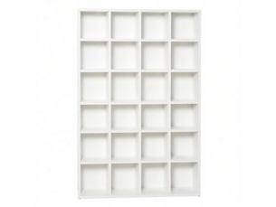 Etagère 89 cm coloris blanc PANGIVO T5828P541341