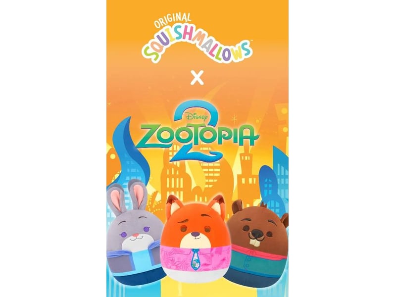  Peluche renard nick wilde zootopie squishmallows  - Conforama B