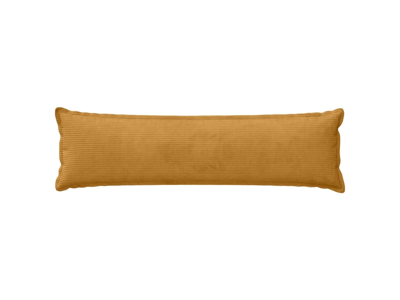  Lot de 2 housses de coussin houten jaune 40 x 145 cm velours côtelé cf49335  - Conforama A