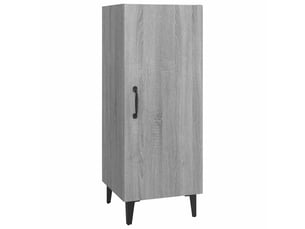 Buffet - bahut - meuble de rangement sonoma gris 34,5x34x90 cm bois d'ingénierie