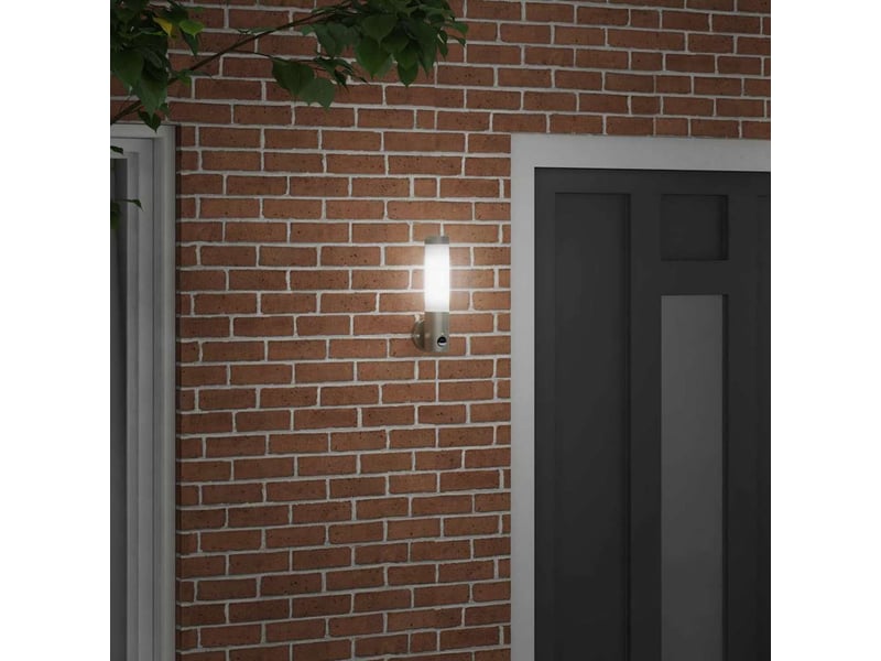  Applique murale extérieure argenté 12x8,5x29 cm  - Conforama C