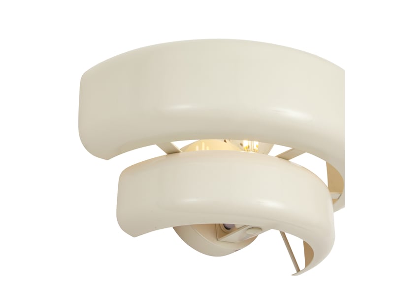  Applique murale rétro beige - ophelia  - Conforama D
