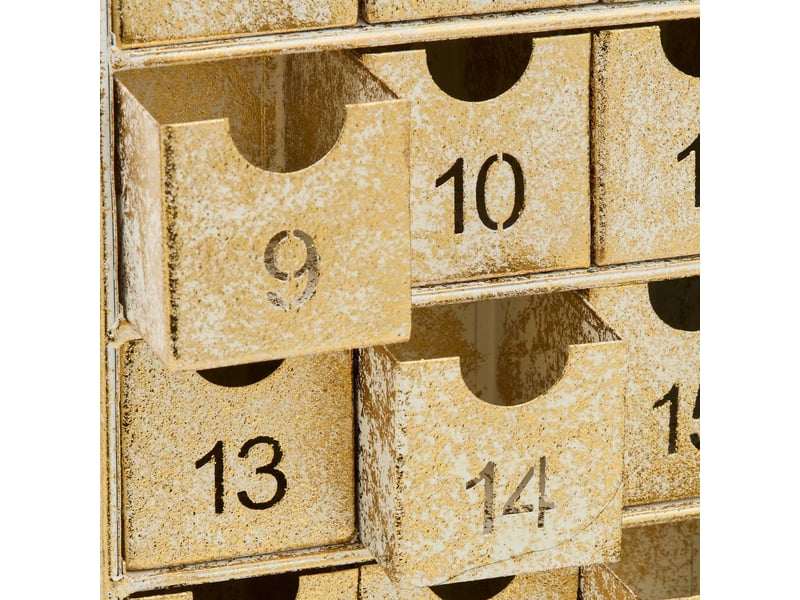  Calendrier metal or h50  - Conforama C