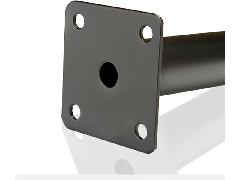  Patas para muebles metálicas ajustables, lot 4. Para canapé, mesa baja, meuble tv y soportes. Robustas y versátiles.  - Conforama E