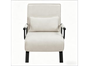 Fauteuil convertible  ARVELLA Coton / Lin beige