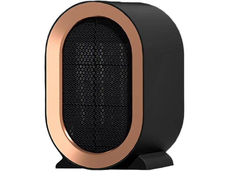  Chauffage portable, protection anti-basculement, protection contre la surchauffe, noir, 2 vitesses PPL000926TBY - Conforama E