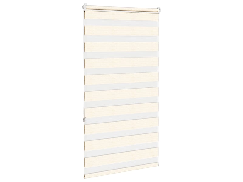 Store zèbre, store de fenêtre beige marbré largeur du tissu 75,9 cm polyester cf48321 - Conforama D