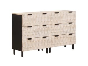 Buffet 6 tiroir(s) - 120 cm coloris blanc