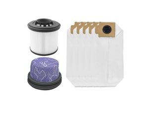 7pcs replacement parts dust bag hepa filter for dreame z40 station robotic vacuum cleaner accessories