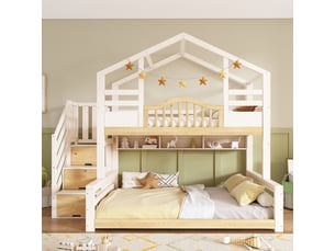 Lit superposé 90x200 cm <strong>ARTBEDDING</strong> <strong></strong> coloris multicolore