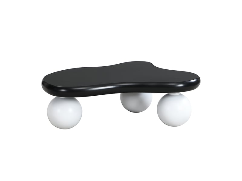  Table basse, led 16 couleurs, design nuage, design moderne et fonctionnel pour salon  - Conforama A