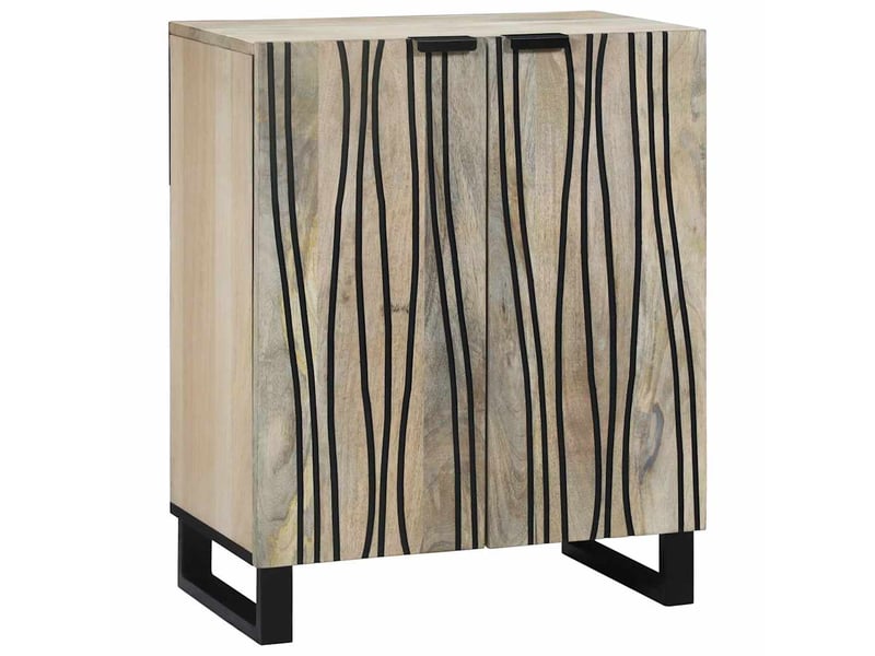 Ensemble de buffet - bahut - meuble de rangement 3 pc blanc 180 x 33 x 75 cm - Conforama C