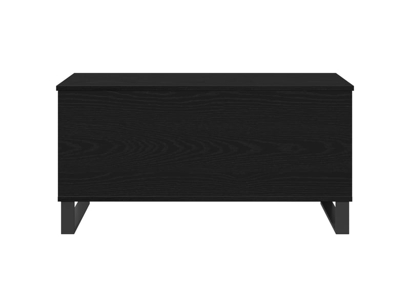Table basse - table de salon - table à thé chêne noir 90 x 44,5 x 45 cm bois d'ingénierie - Conforama D