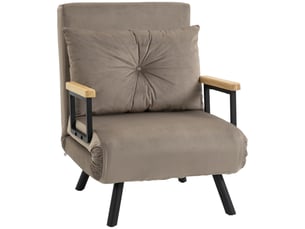 Fauteuil relax électrique  RAELUNYI Cuir / Tissu noir