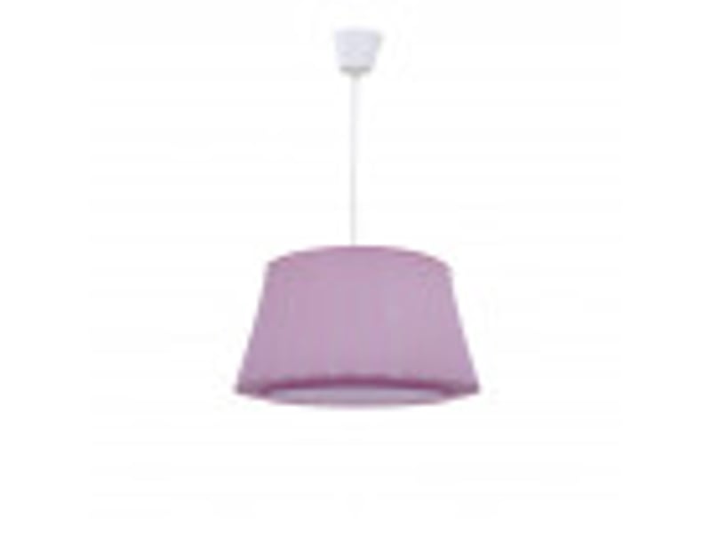  Suspension fabrilamp tripode e27 coloris lilas 75 x 38 x 38 cm 067483519 - Conforama B