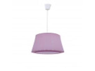 Suspension fabrilamp tripode e27 coloris lilas 75 x 38 x 38 cm