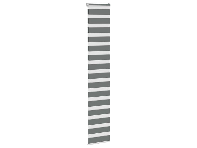  Store zèbre, store de fenêtre gris foncé largeur du tissu 45,9 cm polyester cf48602  - Conforama C