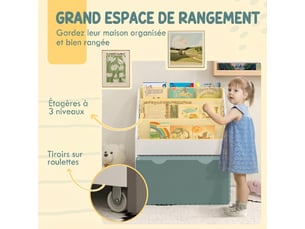 Etagère 62.5 cm coloris gris