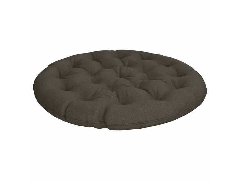 Coussin de chaise papasan, coussin d'assise vianen 100 % polyester anthracite cf54222 - Conforama A