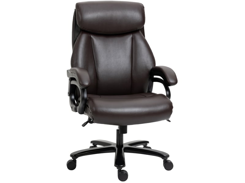  Fauteuil de bureau ergonomique inclinable réglable en hauteur 180 kg homvra  - Conforama A
