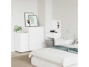 Commode 1 tiroir(s)    <strong></strong> <strong></strong> coloris blanc largeur 40 cm