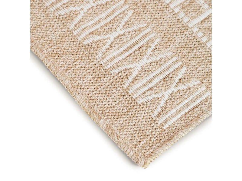  Tapis tissé plat yucatan 80x150cm naturel  - Conforama C