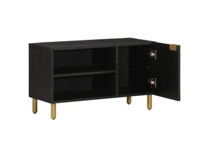 Meuble tv coloris noir 80 cm