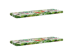 Lot de 2 coussins de banc, coussins d'assise vught 100 % polyester cf57721
