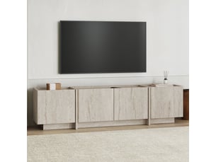 Meuble tv coloris beige 180 cm AHD AMAZING HOME DESIGN  632NRD1107