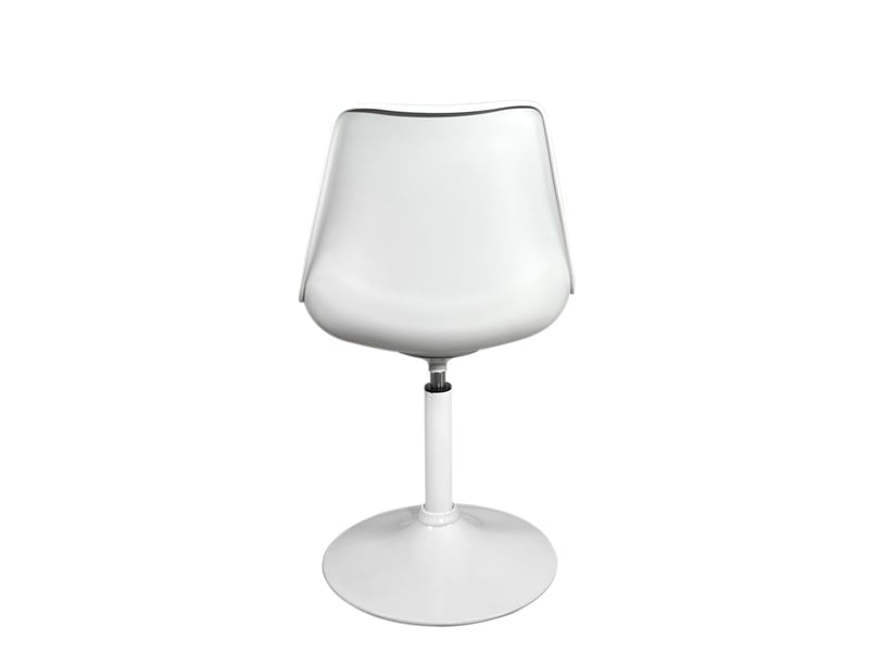  Lot de 2 chaises pivotantes salle à manger nosa blanc 704-NOSA - Conforama E